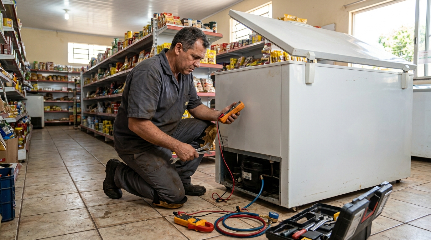 Manutenção em Motor Ventilador em Piracicaba‑SP